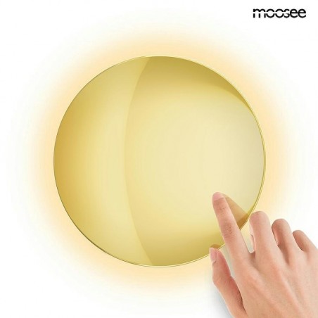 NOWOŚĆ MSE1501100500 MOOSEE lampa ścienna SHADOW SUN 30 złota  King Home