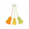 NOWOŚĆ 2106WIRE COLOUR LAMPA SUFITOWA 3 Tk Lighting