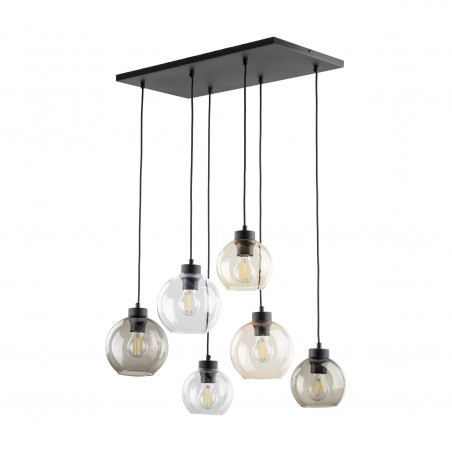 NOWOŚĆ 2164CUBUS LAMPA WISZĄCA 6 PŁ  Tk Lighting