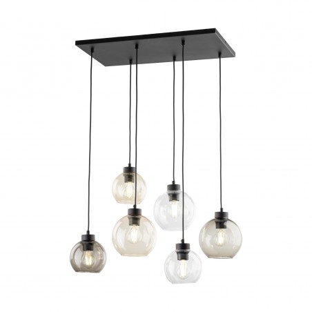 NOWOŚĆ 2164CUBUS LAMPA WISZĄCA 6 PŁ  Tk Lighting
