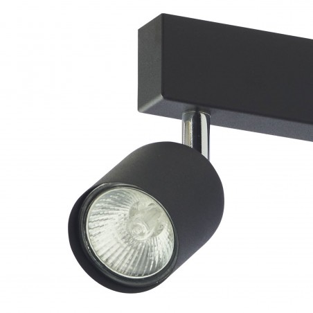 NOWOŚĆ 1009TOP BLACK LAMPA SUFITOWA 4 PŁ Tk Lighting