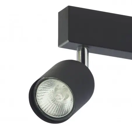 NOWOŚĆ 1009TOP BLACK LAMPA SUFITOWA 4 PŁ Tk Lighting