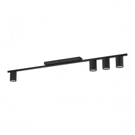 NOWOŚĆ 4566LOGAN BLACK LAMPA SUFITOWA 4 Tk Lighting