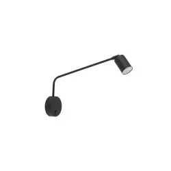 NOWOŚĆ 4743LOGAN BLACK KINKIET 1 Tk Lighting