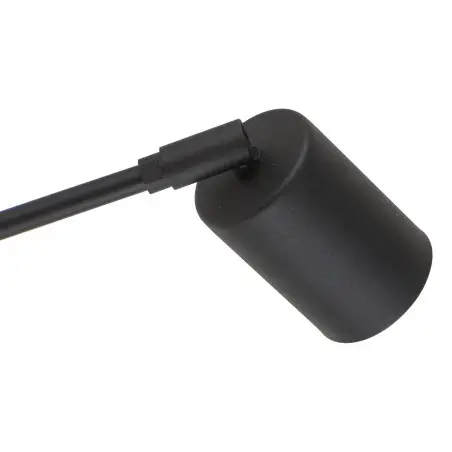 NOWOŚĆ 4743LOGAN BLACK KINKIET 1 Tk Lighting