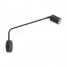 NOWOŚĆ 4743LOGAN BLACK KINKIET 1 Tk Lighting