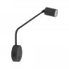NOWOŚĆ 4743LOGAN BLACK KINKIET 1 Tk Lighting