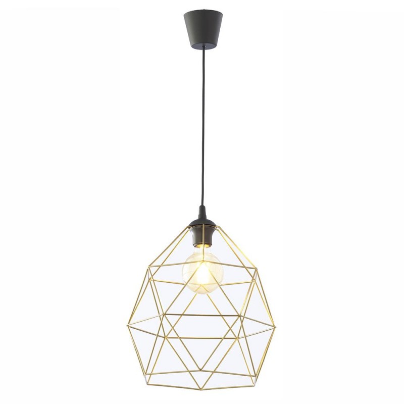 NOWOŚĆ 3457GALAXY BLACK / GOLD LAMPA WISZĄCA 1  XL Tk Lighting