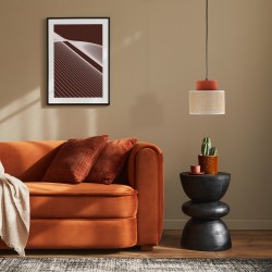 NOWOŚĆ 2785DUO JUTA BROWN LAMPA WISZACA 1 Tk Lighting
