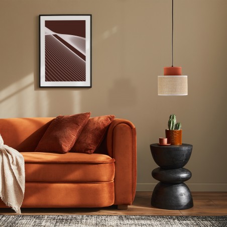 NOWOŚĆ 2785DUO JUTA BROWN LAMPA WISZACA 1 Tk Lighting