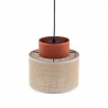 NOWOŚĆ 2785DUO JUTA BROWN LAMPA WISZACA 1 Tk Lighting