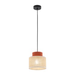 NOWOŚĆ 2785DUO JUTA BROWN LAMPA WISZACA 1 Tk Lighting