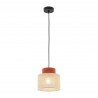 NOWOŚĆ 2785DUO JUTA BROWN LAMPA WISZACA 1 Tk Lighting