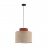 NOWOŚĆ 3139DUO JUTA BROWN LAMPA WISZACA 1 Tk Lighting