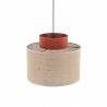 NOWOŚĆ 3139DUO JUTA BROWN LAMPA WISZACA 1 Tk Lighting