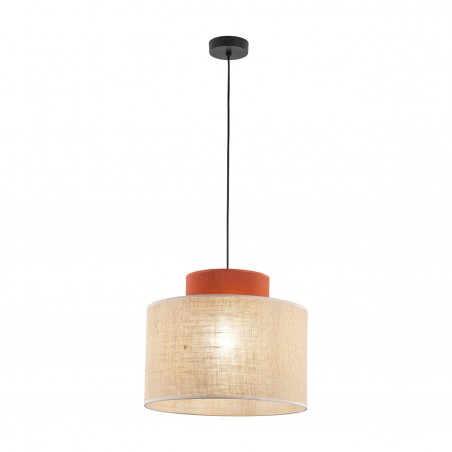 NOWOŚĆ 3139DUO JUTA BROWN LAMPA WISZACA 1 Tk Lighting