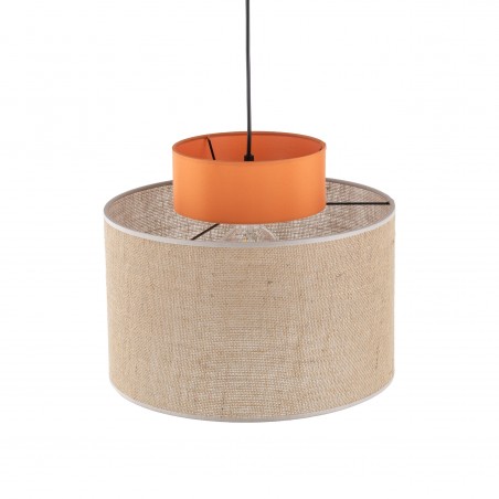NOWOŚĆ 3227DUO JUTA ORANGE LAMPA WISZACA 1 Tk Lighting
