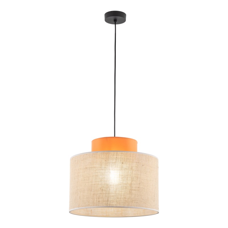 NOWOŚĆ 3227DUO JUTA ORANGE LAMPA WISZACA 1 Tk Lighting