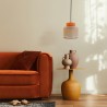 NOWOŚĆ 3255DUO JUTA ORANGE LAMPA WISZACA 1 Tk Lighting