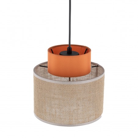 NOWOŚĆ 3255DUO JUTA ORANGE LAMPA WISZACA 1 Tk Lighting