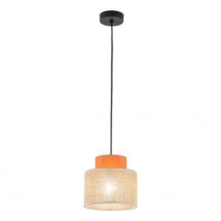 NOWOŚĆ 3255DUO JUTA ORANGE LAMPA WISZACA 1 Tk Lighting