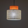 NOWOŚĆ 3255DUO JUTA ORANGE LAMPA WISZACA 1 Tk Lighting