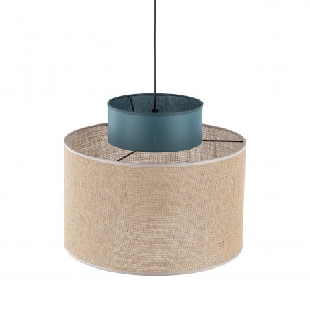 NOWOŚĆ 3256DUO JUTA GREEN LAMPA WISZACA 1 Tk Lighting