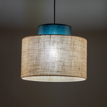 NOWOŚĆ 3256DUO JUTA GREEN LAMPA WISZACA 1 Tk Lighting