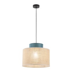 NOWOŚĆ 3256DUO JUTA GREEN LAMPA WISZACA 1 Tk Lighting