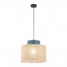 NOWOŚĆ 3256DUO JUTA GREEN LAMPA WISZACA 1 Tk Lighting