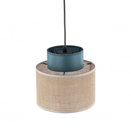 NOWOŚĆ 3257DUO JUTA GREEN LAMPA WISZACA 1 Tk Lighting