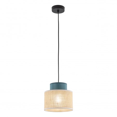 NOWOŚĆ 3257DUO JUTA GREEN LAMPA WISZACA 1 Tk Lighting