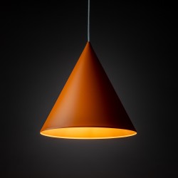 NOWOŚĆ 3280CONO ORANGE LAMPA WISZACA 1 L Tk Lighting