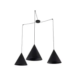 NOWOŚĆ 6629CONO BLACK LAMPA WISZĄCA 3 L Tk Lighting
