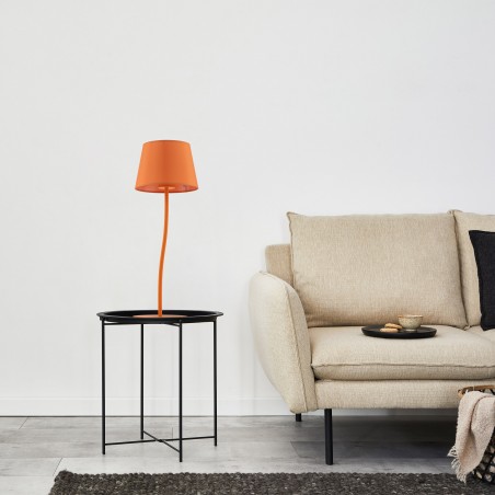 NOWOŚĆ 6640NICOLA ORANGE LAMPKA NOCNA 1 S Tk Lighting