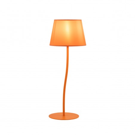 NOWOŚĆ 6640NICOLA ORANGE LAMPKA NOCNA 1 S Tk Lighting