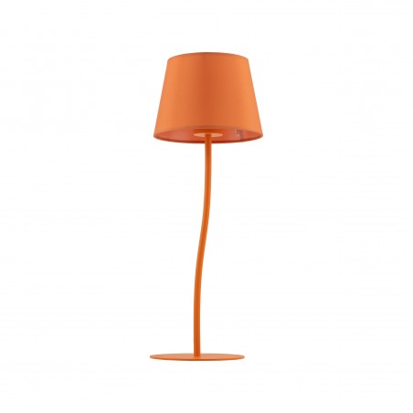 NOWOŚĆ 6640NICOLA ORANGE LAMPKA NOCNA 1 S Tk Lighting