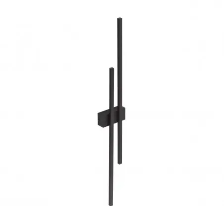 NOWOŚĆ 6626FLASH BLACK KINKIET 2 LED Tk Lighting