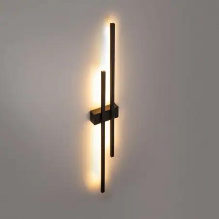 NOWOŚĆ 6626FLASH BLACK KINKIET 2 LED Tk Lighting