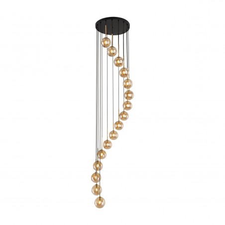 NOWOŚĆ 6023AURORA GOLD LAMPA WISZĄCA 16 Tk Lighting