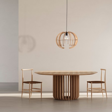 NOWOŚĆ 6886VENUS WOOD LAMPA WISZĄCA 1 M Tk Lighting