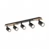 NOWOŚĆ 5777COVER WOOD LAMPA SUFITOWA 5 Tk Lighting
