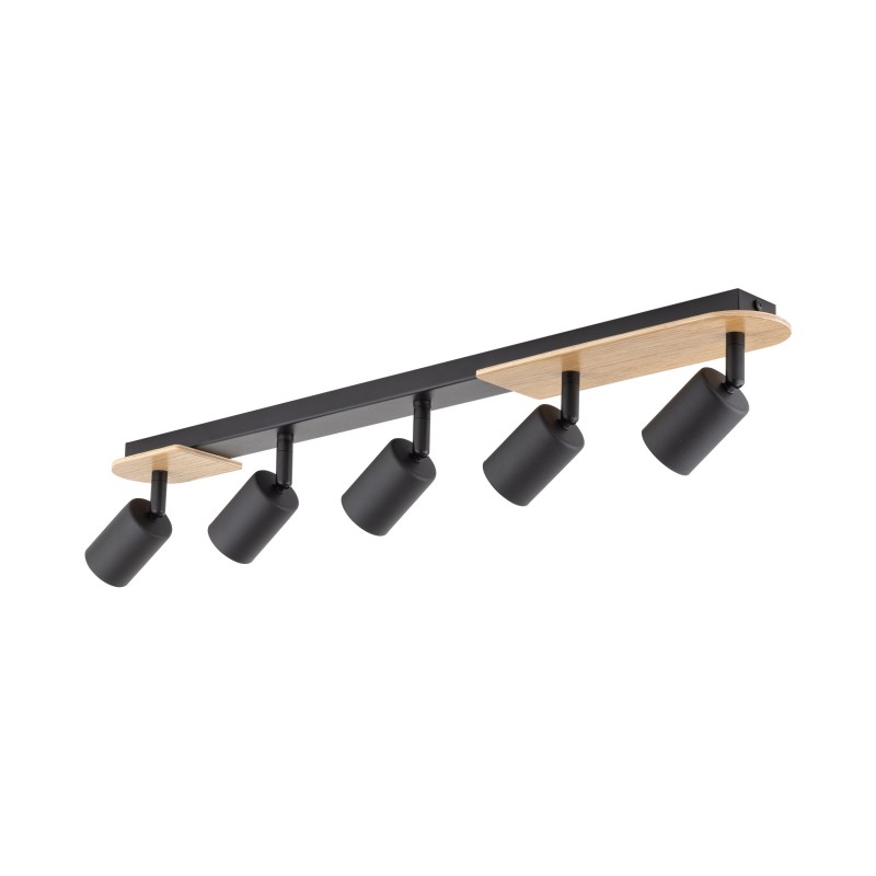 NOWOŚĆ 5777COVER WOOD LAMPA SUFITOWA 5 Tk Lighting