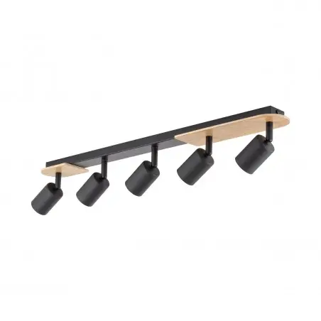 NOWOŚĆ 5777COVER WOOD LAMPA SUFITOWA 5 Tk Lighting