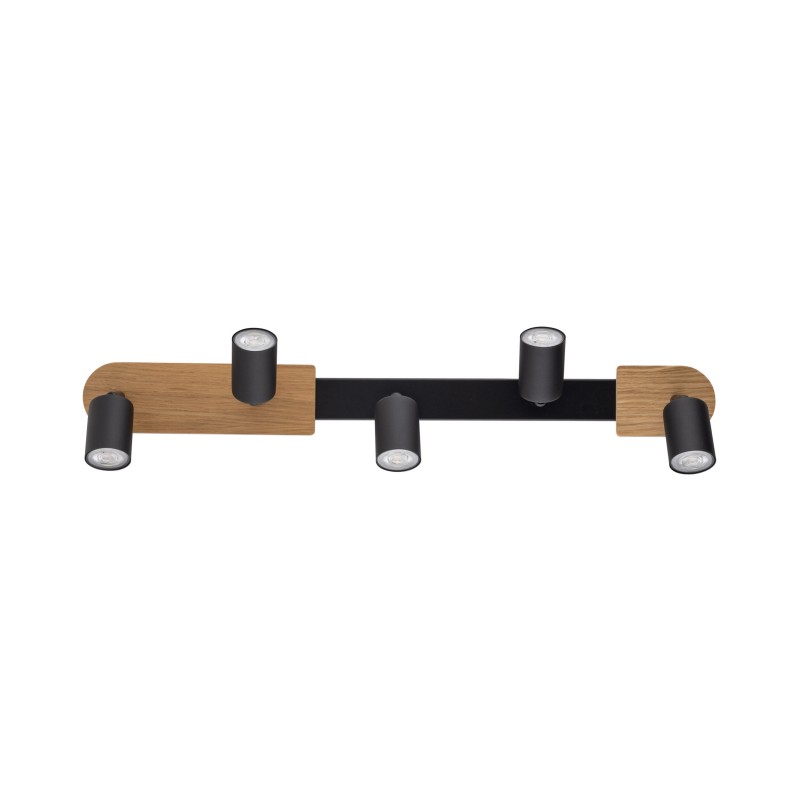 NOWOŚĆ 5777COVER WOOD LAMPA SUFITOWA 5 Tk Lighting