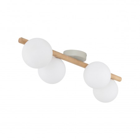 NOWOŚĆ 5769ESTERA WOOD LAMPA SUFITOWA 4 Tk Lighting