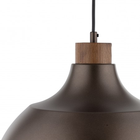 NOWOŚĆ 6926CAP BROWN LAMPA WISZĄCA 1 Tk Lighting