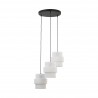 NOWOŚĆ 6018CALISTO WHITE LAMPA WISZĄCA 3 KOŁO Tk Lighting