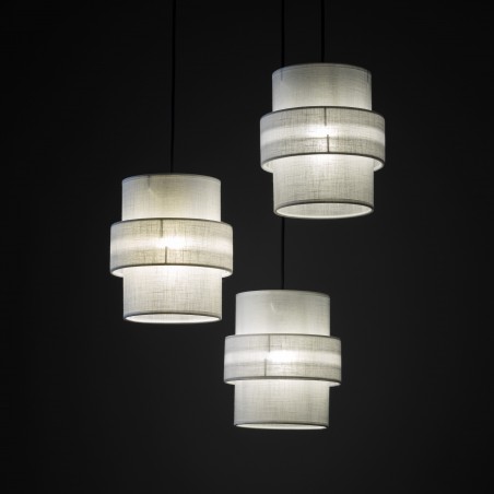 NOWOŚĆ 6018CALISTO WHITE LAMPA WISZĄCA 3 KOŁO Tk Lighting