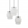 NOWOŚĆ 6018CALISTO WHITE LAMPA WISZĄCA 3 KOŁO Tk Lighting